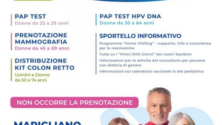 Asl Na 3, appuntamenti con la prevenzione