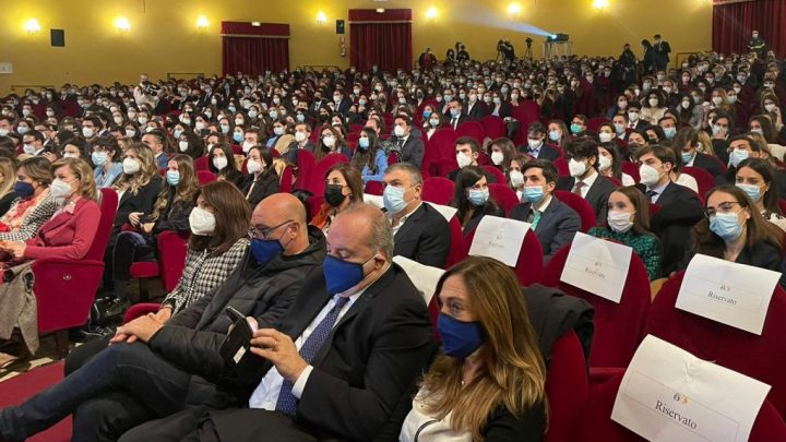 All’Augusteo, nuovamente in presenza, per il Giuramento di Ippocrate
