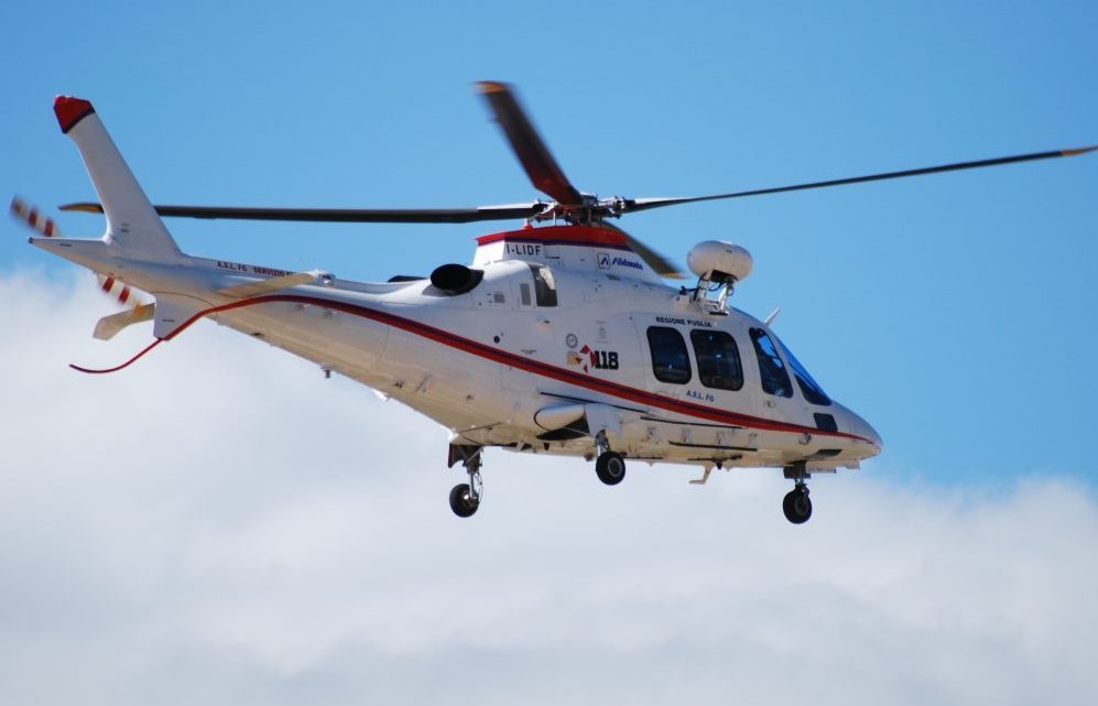 Irpinia, operaio gravemente ustionato viene trasportato in eliambulanza al Cardarelli