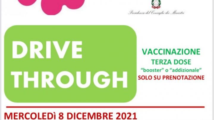 Asl Avellino, Campagna vaccinale anti-Covid: 8 dicembre drive through su prenotazione