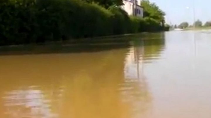 Forti temporali e danni nel casertano