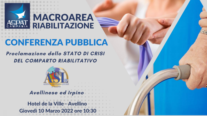 Riabilitazione Avellino, le ragioni della protesta Aspat
