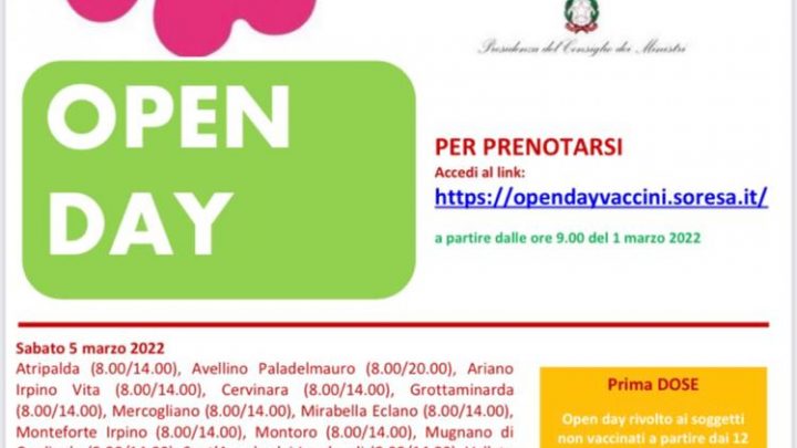 Asl Avellino, Campagna vaccinale anti-Covid: nuova piattaforma per le prenotazioni