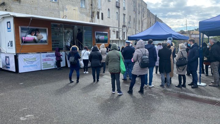 Al rione Sanità il poliambulatorio mobile de “I Sabati della Prevenzione”, 491 le prestazioni erogate