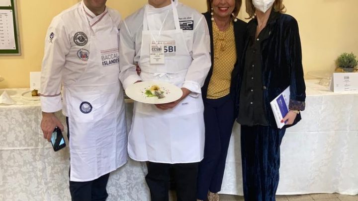 Baccalà, vince la ricetta di Diego Di Leva dell’Istituto San Paolo di Sorrento