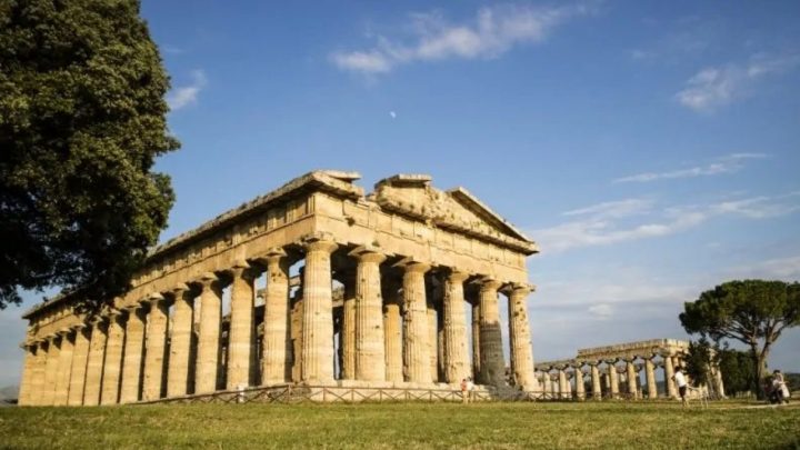 Parco archeologico Paestum, boom di visitatori