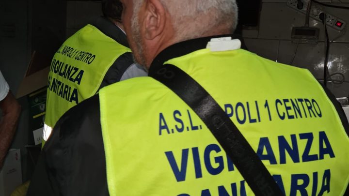 Asl Napoli 1, controlli per la sicurezza alimentare: sanzioni per 11mila euro