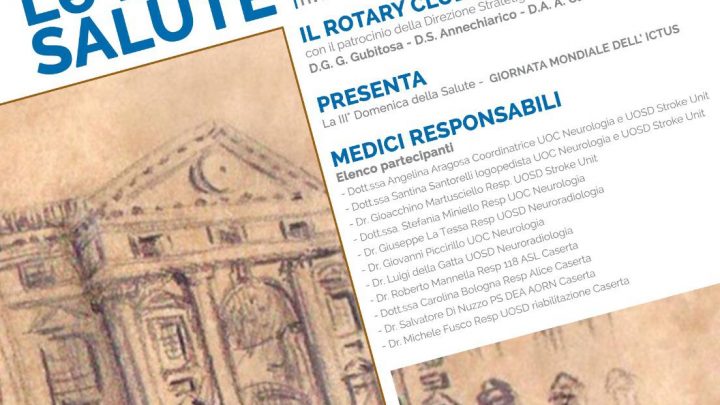 Giornata Mondiale contro l’Ictus Cerebrale, l’Aorn di Caserta scende in piazza