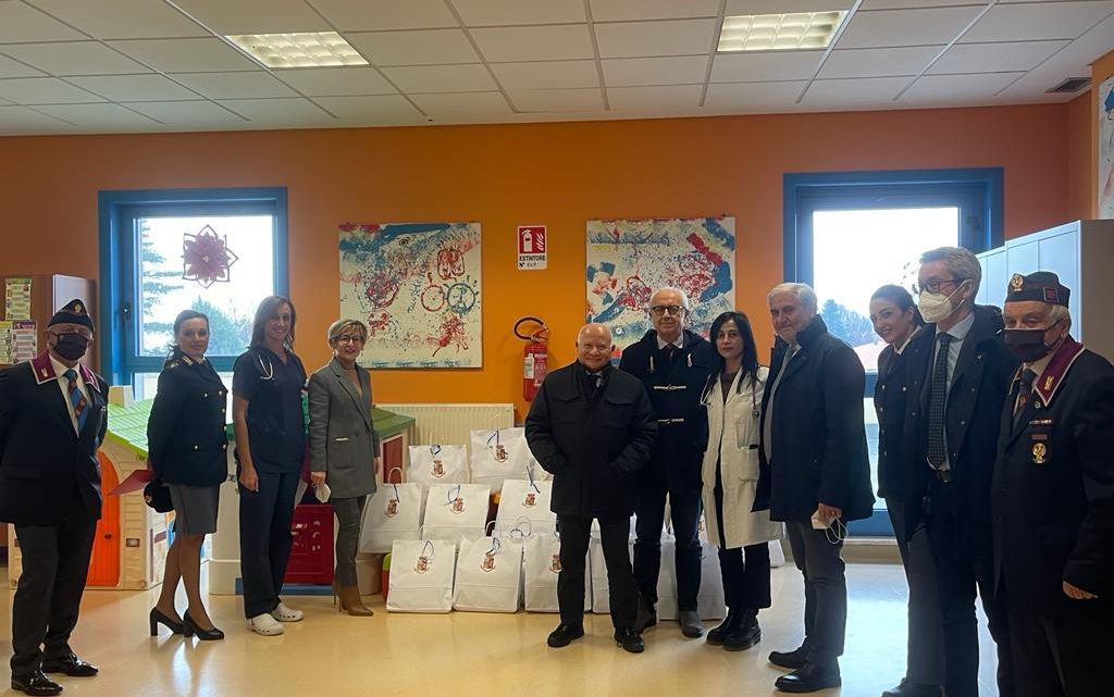 Moscati, il Questore di Avellino in visita alla Pediatria