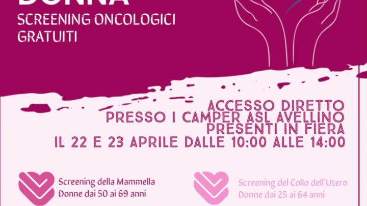 Irpinia, Fiera Ventecano: appuntamento con la prevenzione oncologica