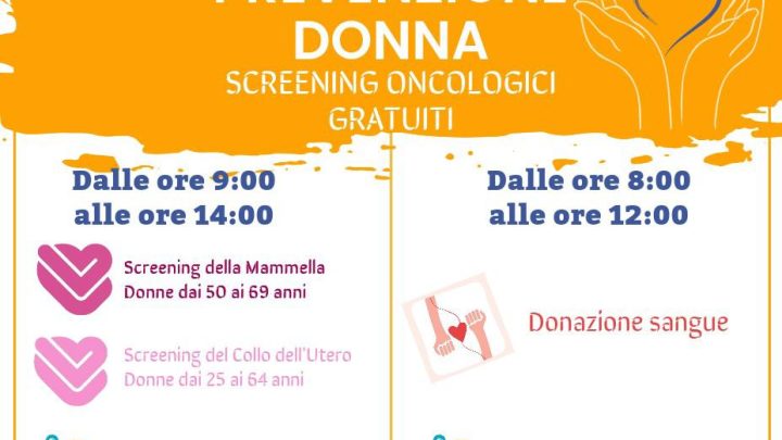 Ospedale di Solofra, domenica giornata di prevenzione e donazione