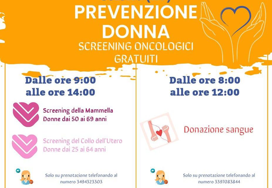 Ospedale di Solofra, domenica giornata di prevenzione e donazione