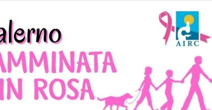 Salerno, camminata rosa per la ricerca sul cancro
