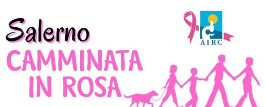 Salerno, camminata rosa per la ricerca sul cancro
