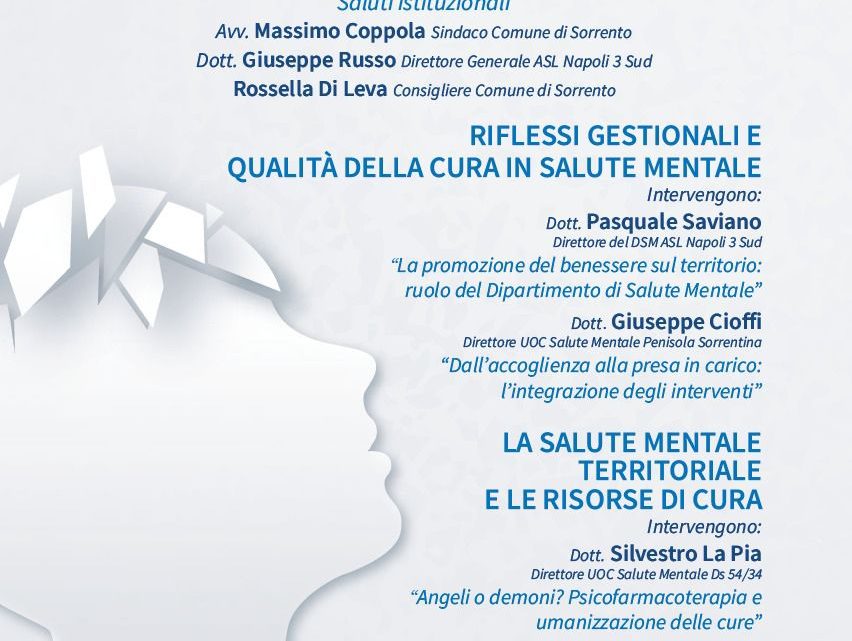 Sorrento, incontro sulla salute mentale
