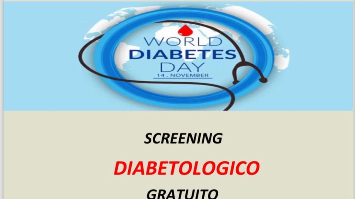 Giornata del Diabete, il 19 screening gratuito ad Ariano Irpino