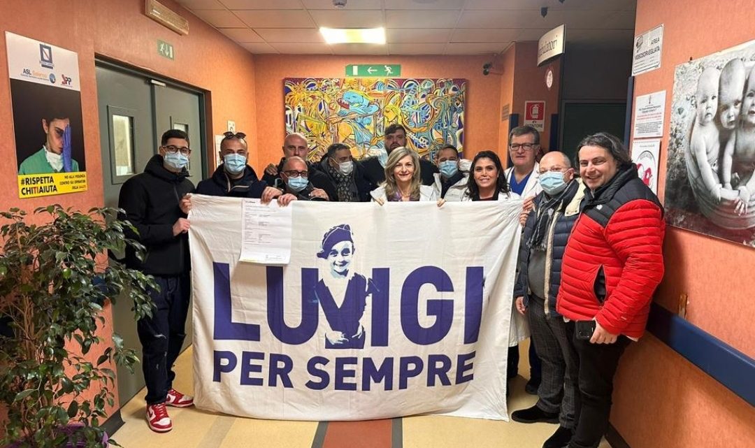 Donazione di mille euro alla Pediatria-TIN di Nocera Inferiore