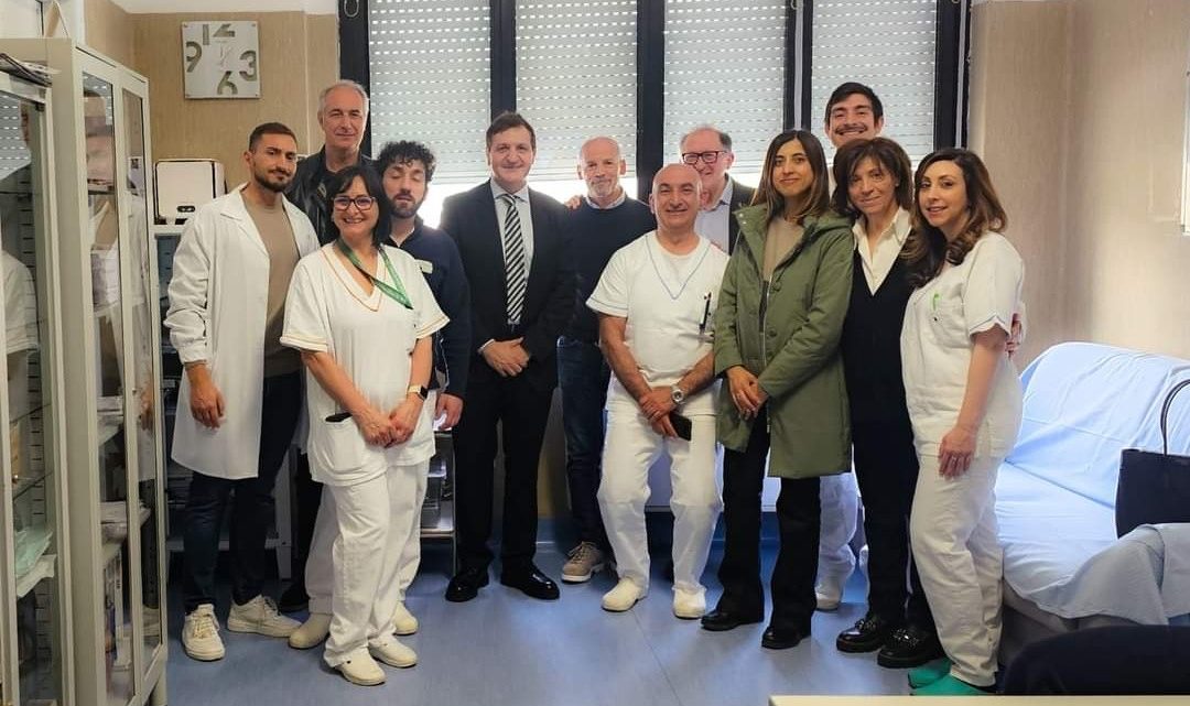Asl Salerno, visita agli ospedali di Polla ed Eboli per il direttore sanitario Primo Sergianni