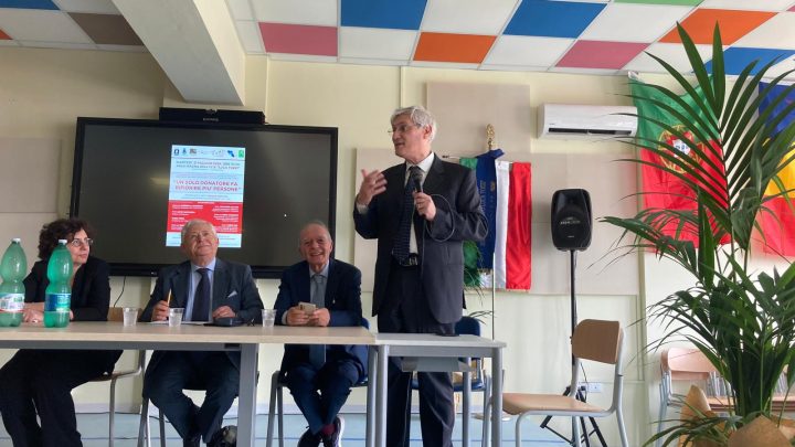 All’Istituto “Tozzi” di Frignano con l’Aitf per un appuntamento per la vita