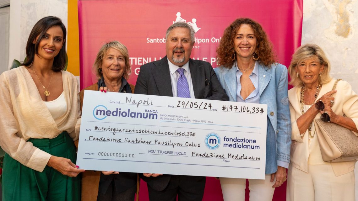 Il Santobono annuncia le attività sostenute con il contributo di Banca Mediolanum