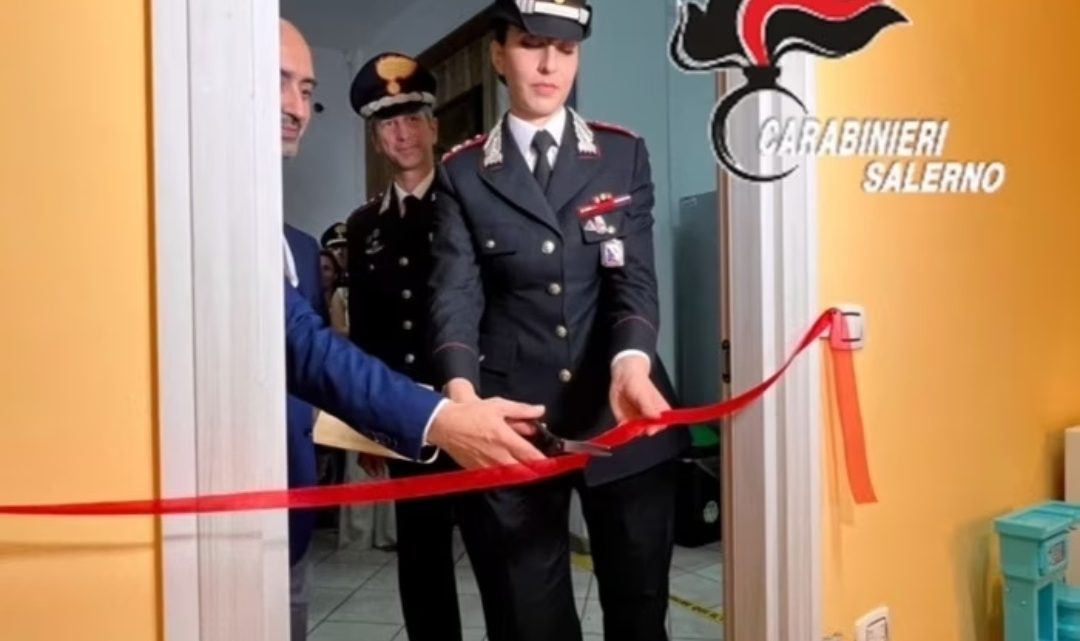 Caserma dei Carabinieri di Eboli, inaugurata la “Stanza dell’ascolto”