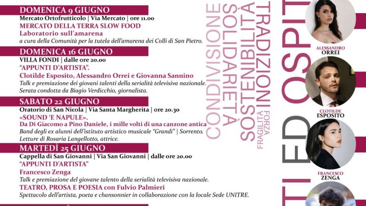 Piano di Sorrento, al via il Premio Amarena 2024