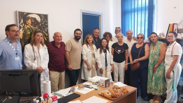 Ruggi, il Centro Coordinamento Salernitana Club dona un nuovo macchinario