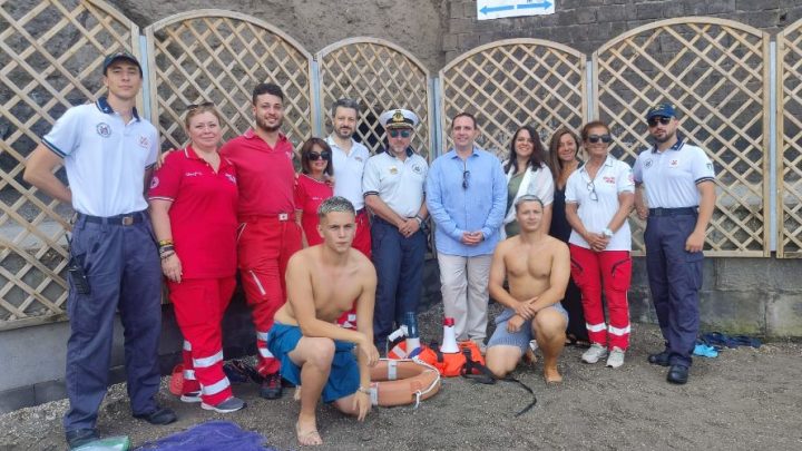 Sorrento, spiaggia San Francesco: Giornata mondiale  prevenzione dell’annegamento
