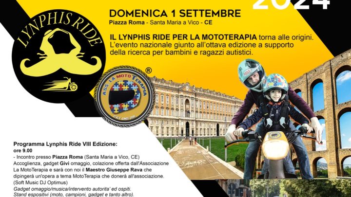 Domenica a Santa Maria a Vico, appuntamento con la Mototerapia