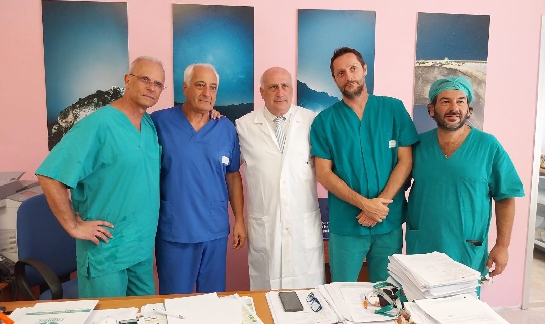 Ospedale di Oliveto Citra, intervento innovativo di proctologia