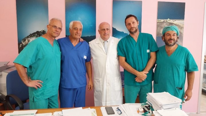 Ospedale di Oliveto Citra, intervento innovativo di proctologia