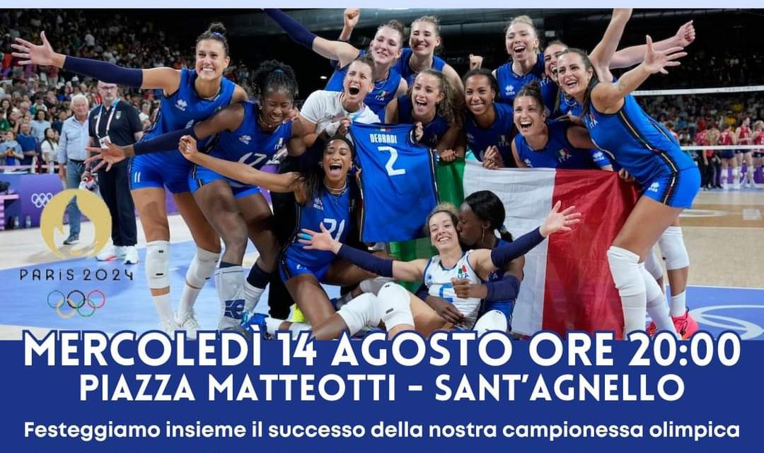 Sant’Agnello festeggia la campionessa olimpica