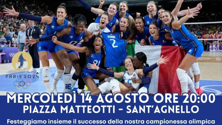 Sant’Agnello festeggia la campionessa olimpica