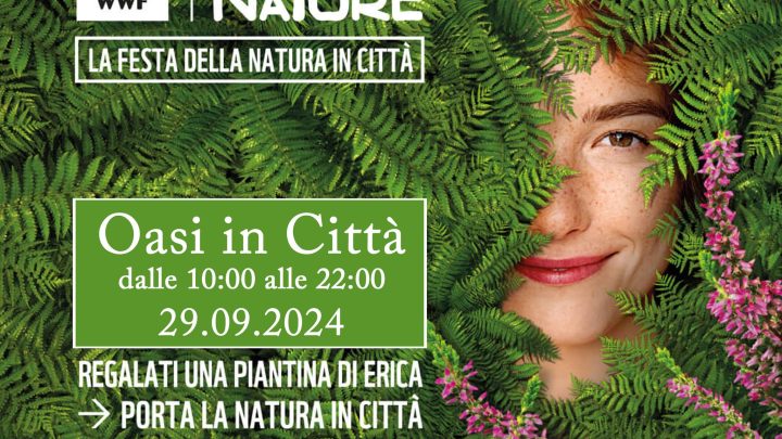 La natura è vita, più verde in città più vita