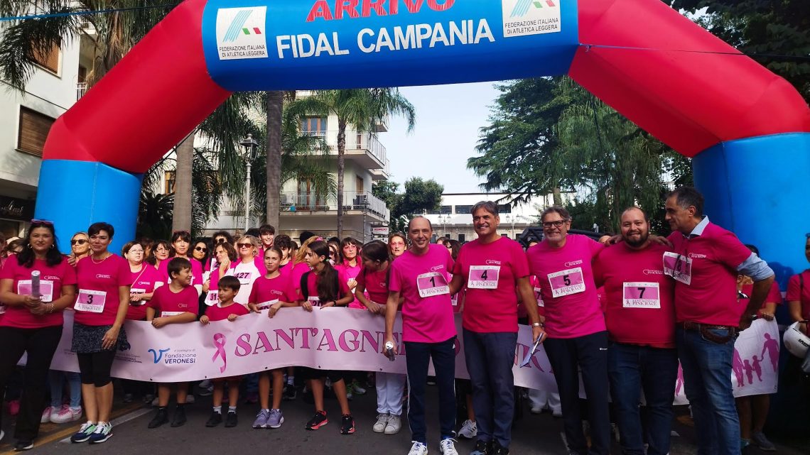 “Sant’Agnello” Pink Race, raccolti oltre 10mila euro per la ricerca