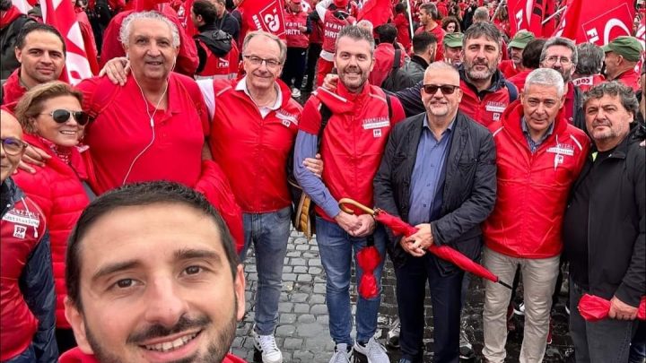Fp Cgil Salerno, forte presenza alla manifestazione di Roma