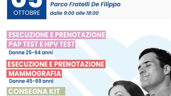 Asl Na1, ritornano gli appuntamenti con la prevenzione oncologica