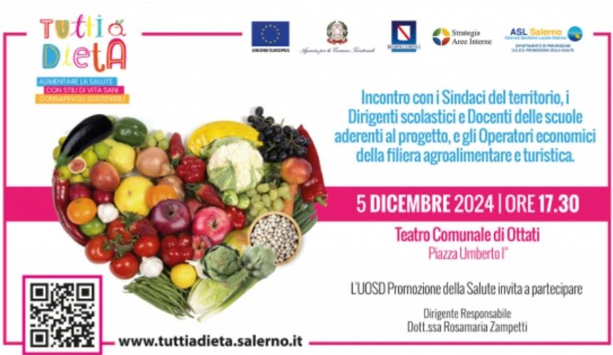 Asl Salerno, “Tutti a Dieta”