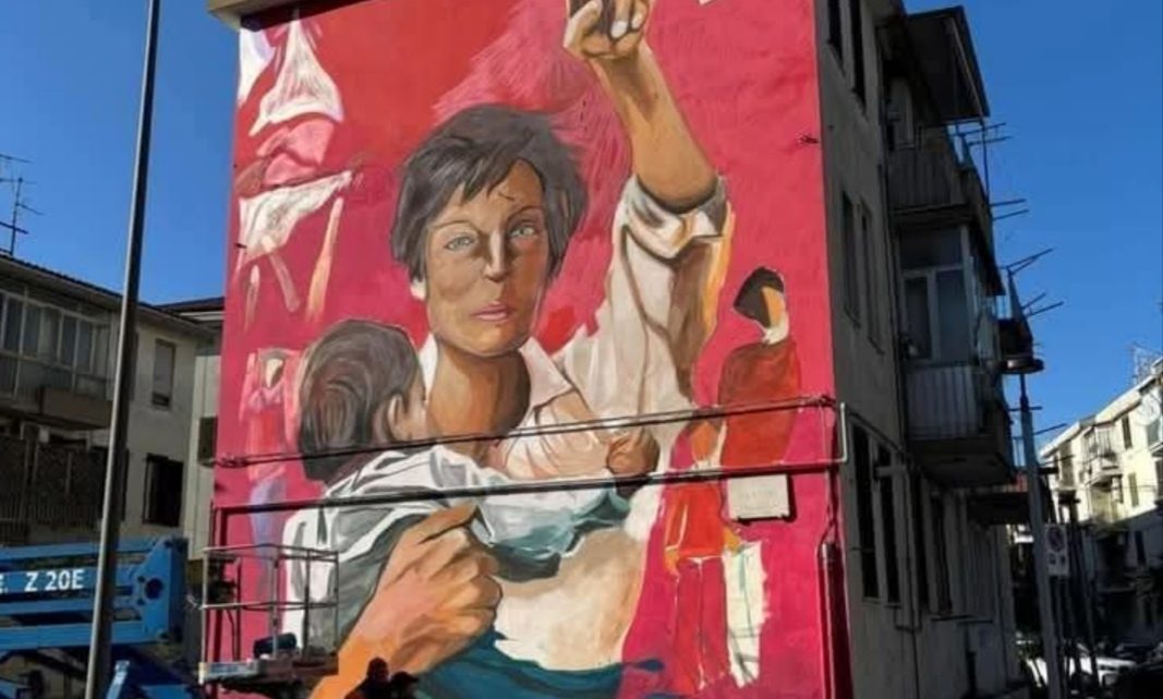 Salerno, un murale per tenere viva la memoria di Margaret Cittadino