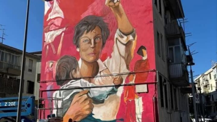 Salerno, un murale per tenere viva la memoria di Margaret Cittadino