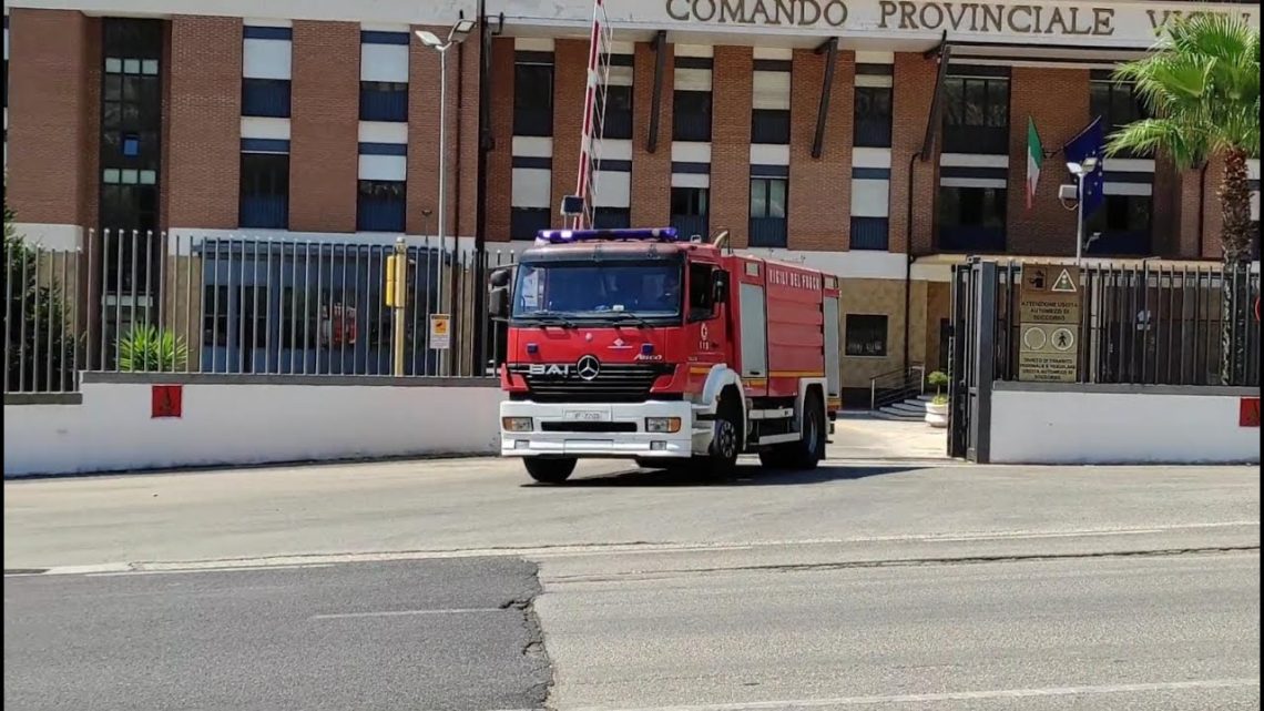 Maltempo nel Casertano, superlavoro pe i Vigili del fuoco