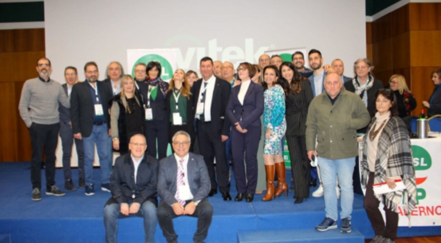Cisl Fp Salerno, Miro Amatruda  confermato segretario