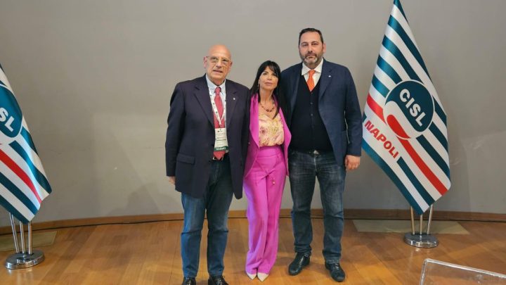 Cisl Napoli, XI congresso: rivince Melicia Comberiati
