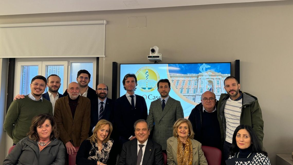 Ordine medici Caserta, la visita del presidente Anelli