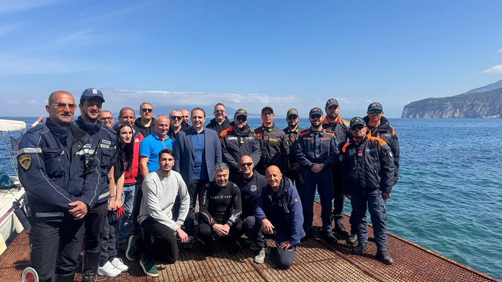 Sorrento. Pulizia dei fondali a Marina Grande in occasione della Giornata del Mare