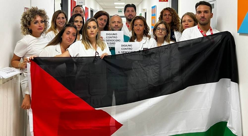 L’Azienda ospedaliera dei Colli aderisce al digiuno contro la guerra a Gaza