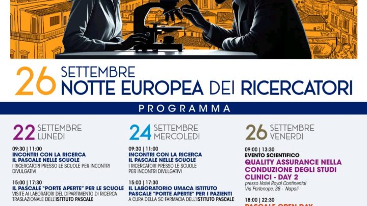 Nella settimana della ricerca il Pascale apre le porte alla città