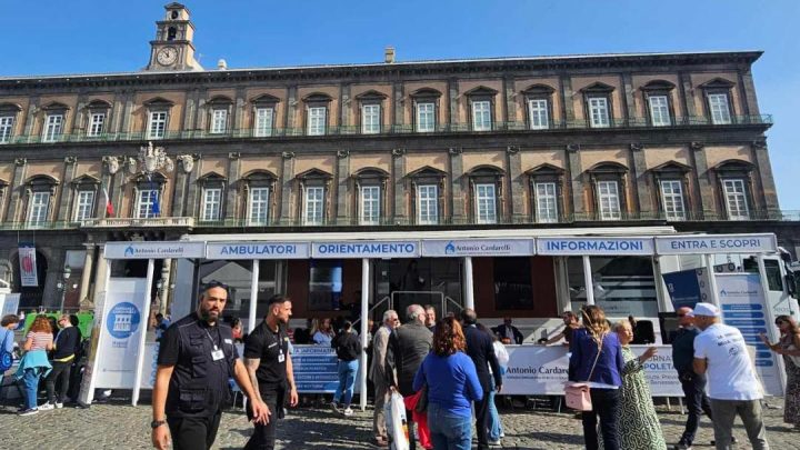 Giornate della salute Napoli, Cardarelli: medici e pazienti in piazza per la prevenzione