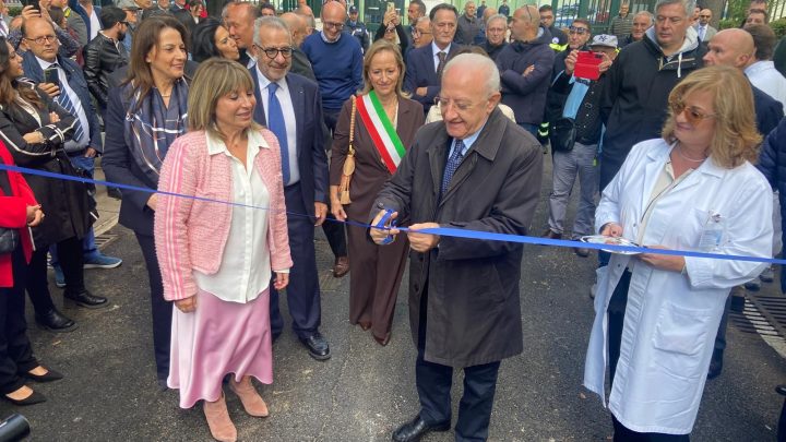Parco Verde di Caivano, inaugurato il Polo sanitario