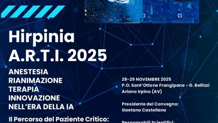 “Nuovi scenari nell’applicazione dell’Intelligenza Artificiale nel Paziente critico”